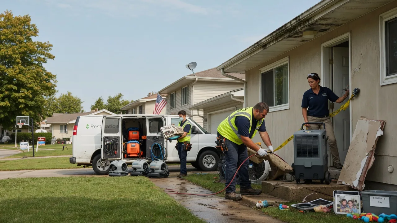 Water Damage Restoration in Tecumseh, KS near me
